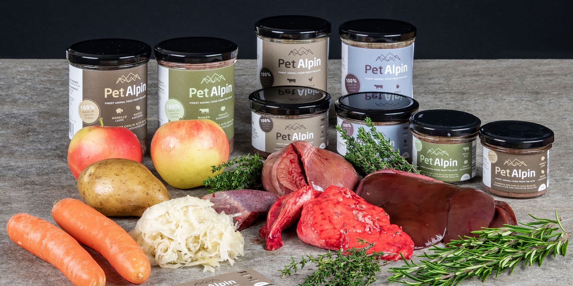 PetAlpin - Zutaten PetAlpin - Zutaten